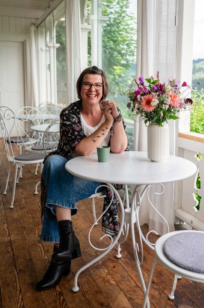 Sabine Rentsch beim Coaching in Bern